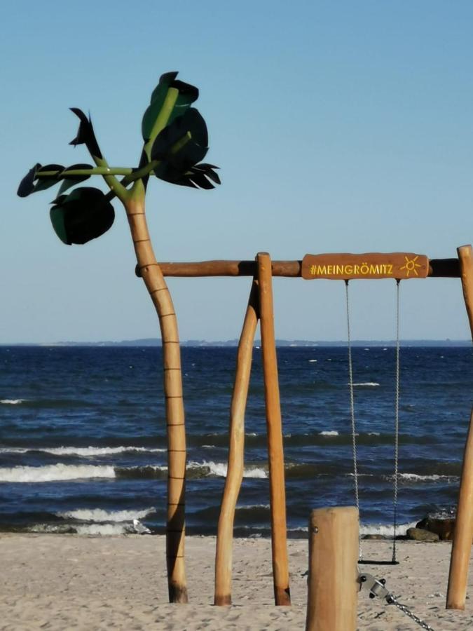 Wohnung Sonnenschein Inkl Strandkorb Vom 01 05-01 10 Grömitz Esterno foto
