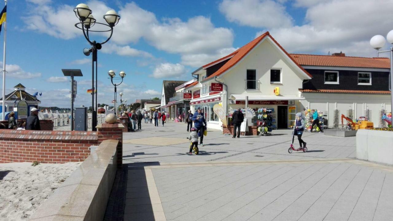Wohnung Sonnenschein Inkl Strandkorb Vom 01 05-01 10 Grömitz Esterno foto